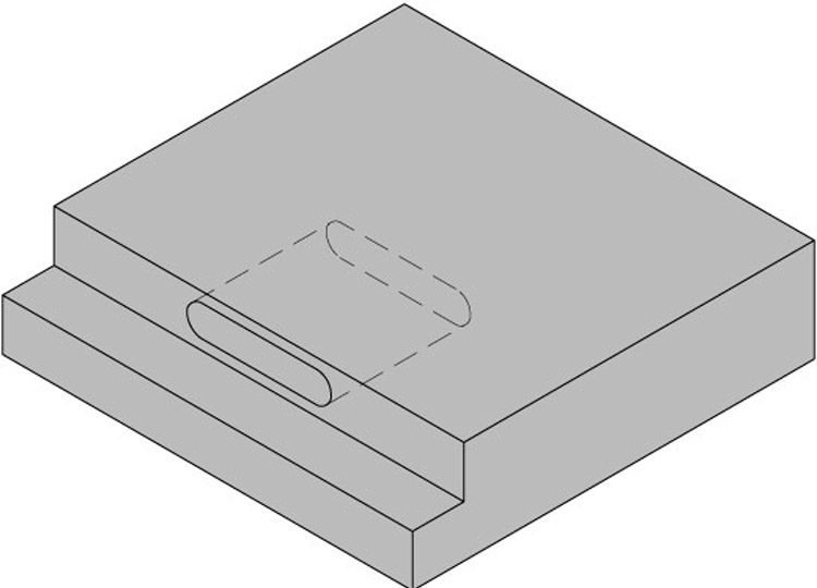 Frese elicoidali hw integrale z=3 per serrature