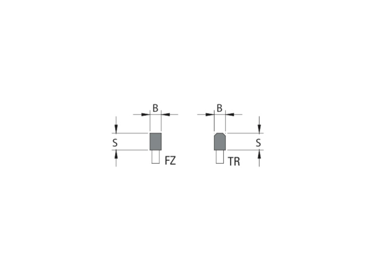Diamond scoring saw blades.