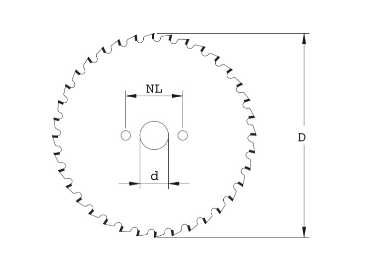 Coated circular saw blades for frames cut