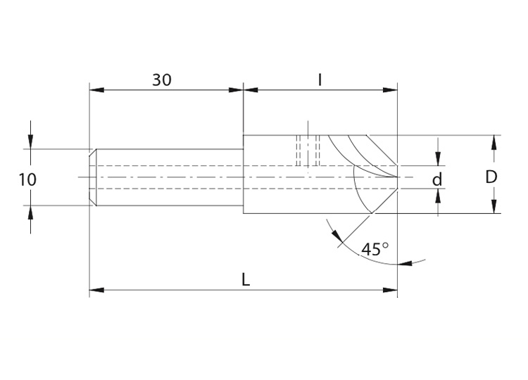 Countersink drill holder 
